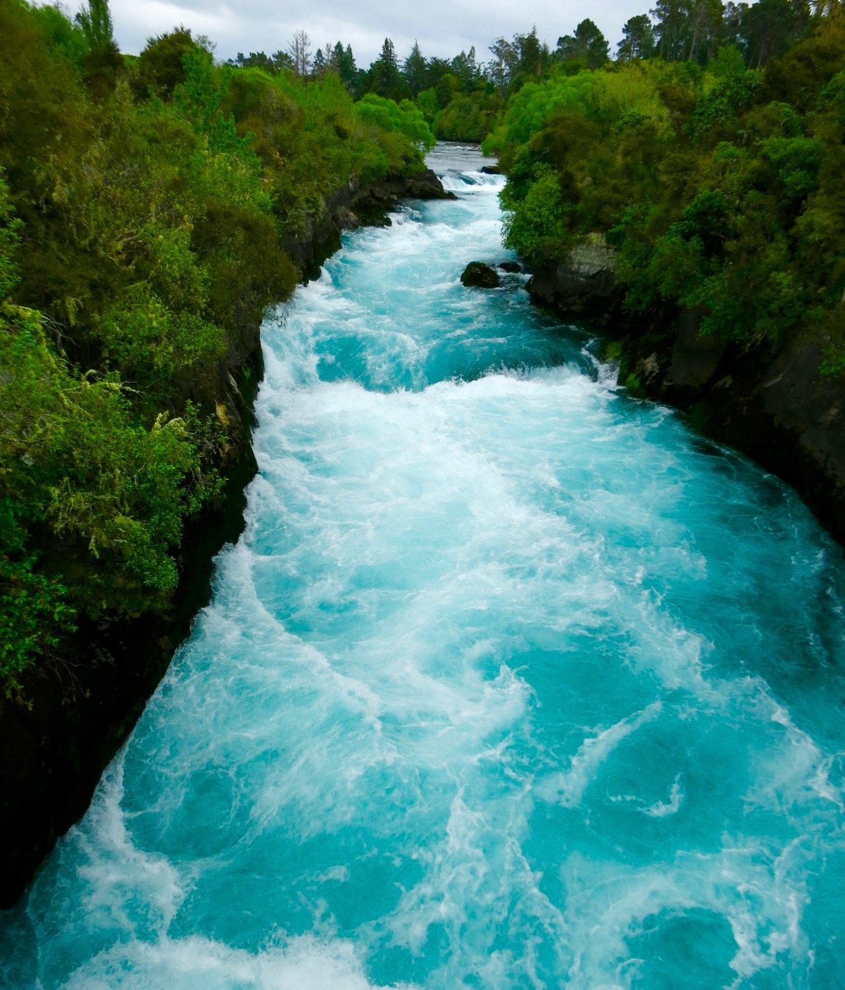 Huka Falls Neuseeland Rundreise Aktivitäten
