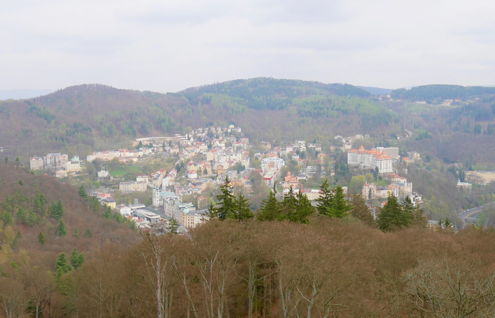 Karlsbad Sightseeing Sehenswürdigkeiten Diana Aussichtsturm