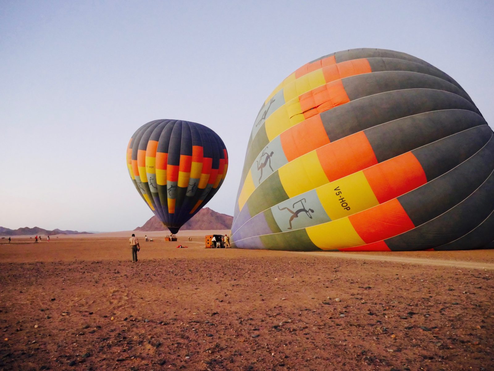 Namibia Rundreise Ballonfahrt in Namibia 
