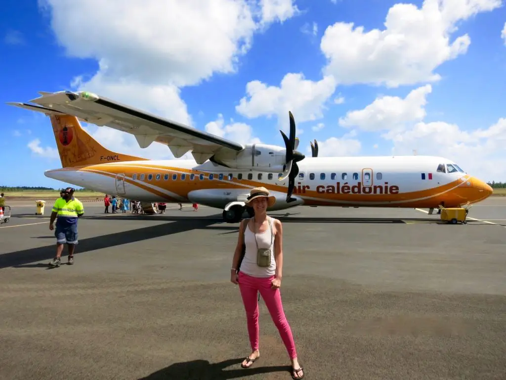 Urlaub auf Neukaledonien. Mit Air Caledonia von Nouméa nach Île des Pins.