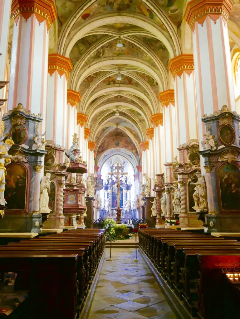 Urlaub in Tschechien. Kloster Teplá