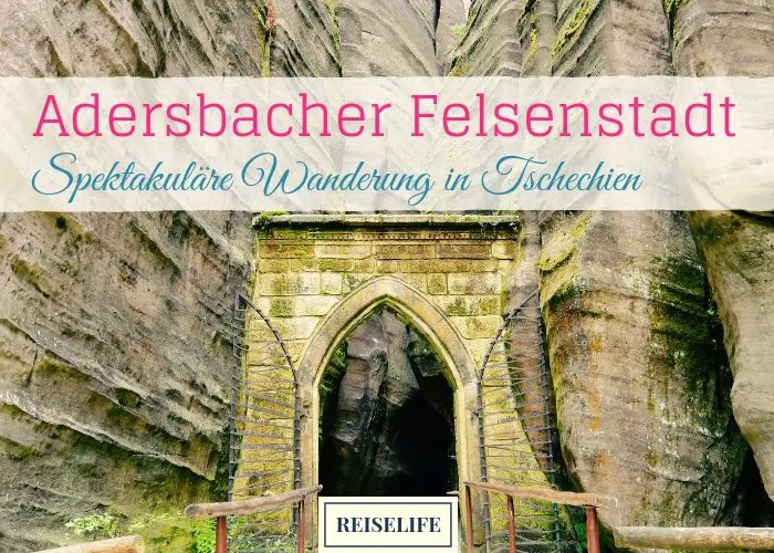 Adersbacher Felsenstadt in Tschechien