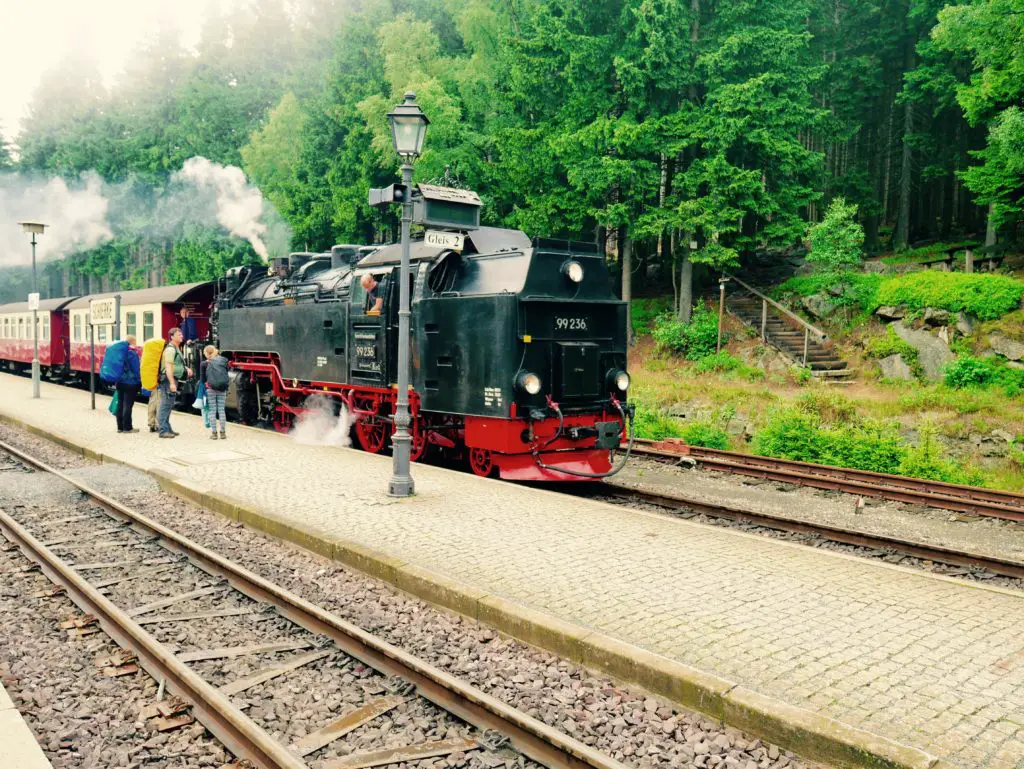 Mit der Brockenbahn auf den Brocken im Harz