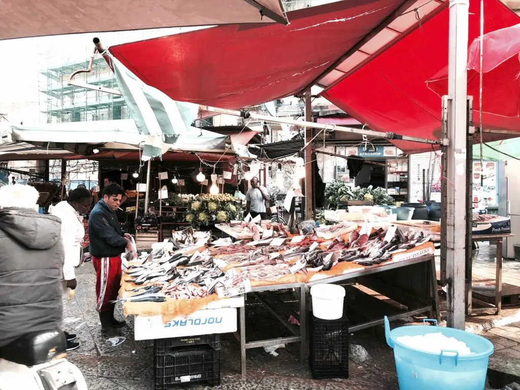 Der schönste Markt in Palermo.