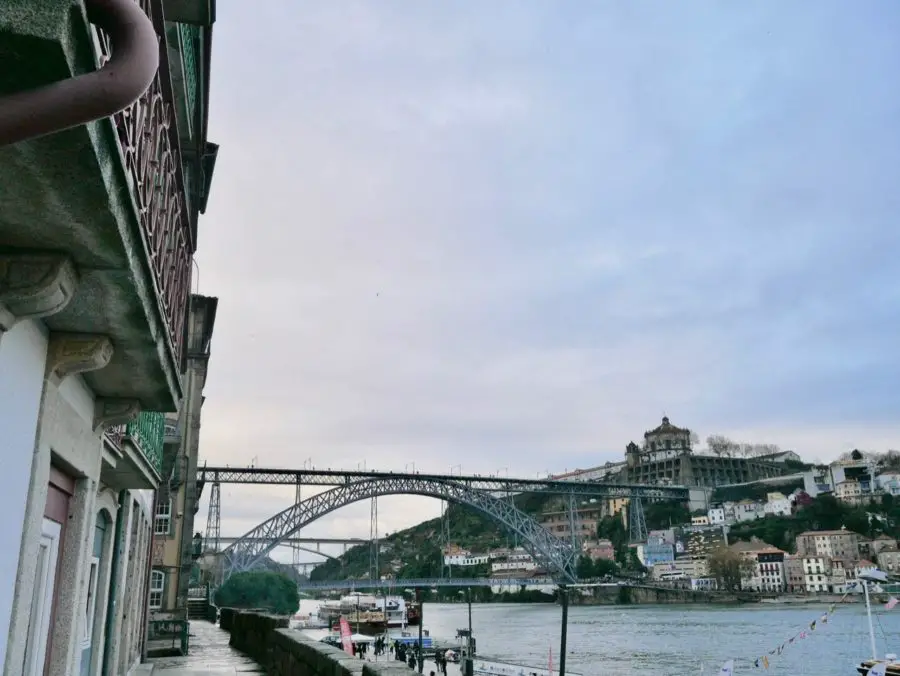 Links Porto und rechts die Stadt Vila Nova de Gaia