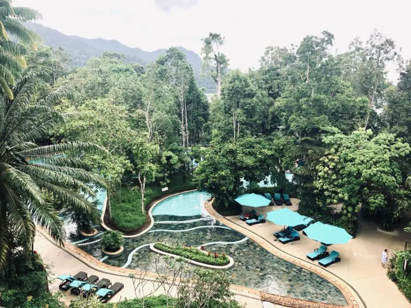 Dschungel Pool im The Andaman Hotel auf Langkawi