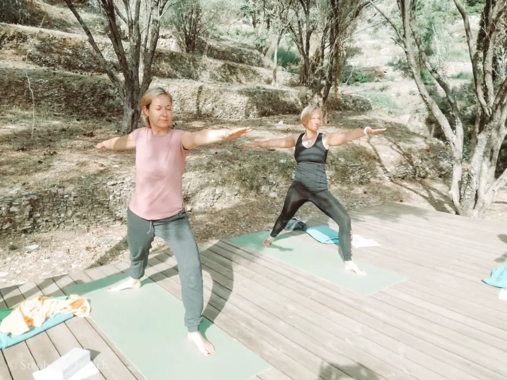 Yoga und Wandern auf der Insel Samos in Griechenland