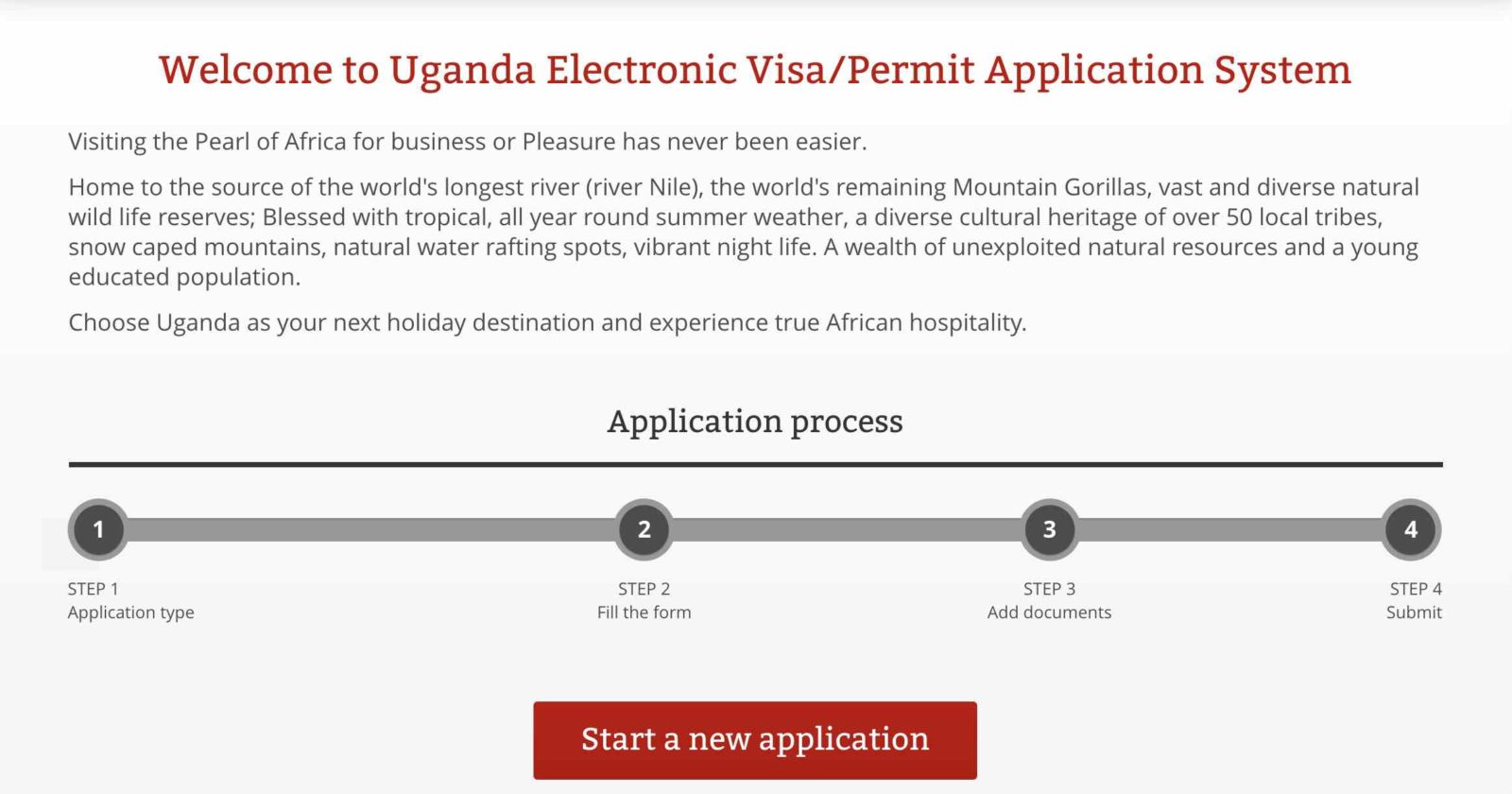 Uganda Visa online beantragen! So klappt es!