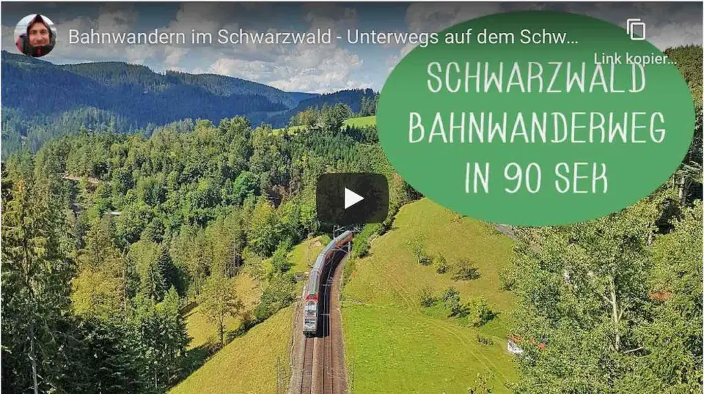 Schwarzwald Bahnwanderweg Video