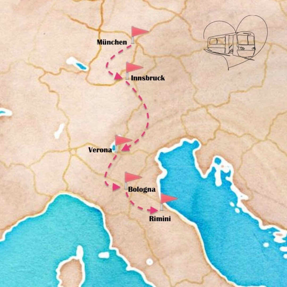 Mnchen Bologna Zugnull