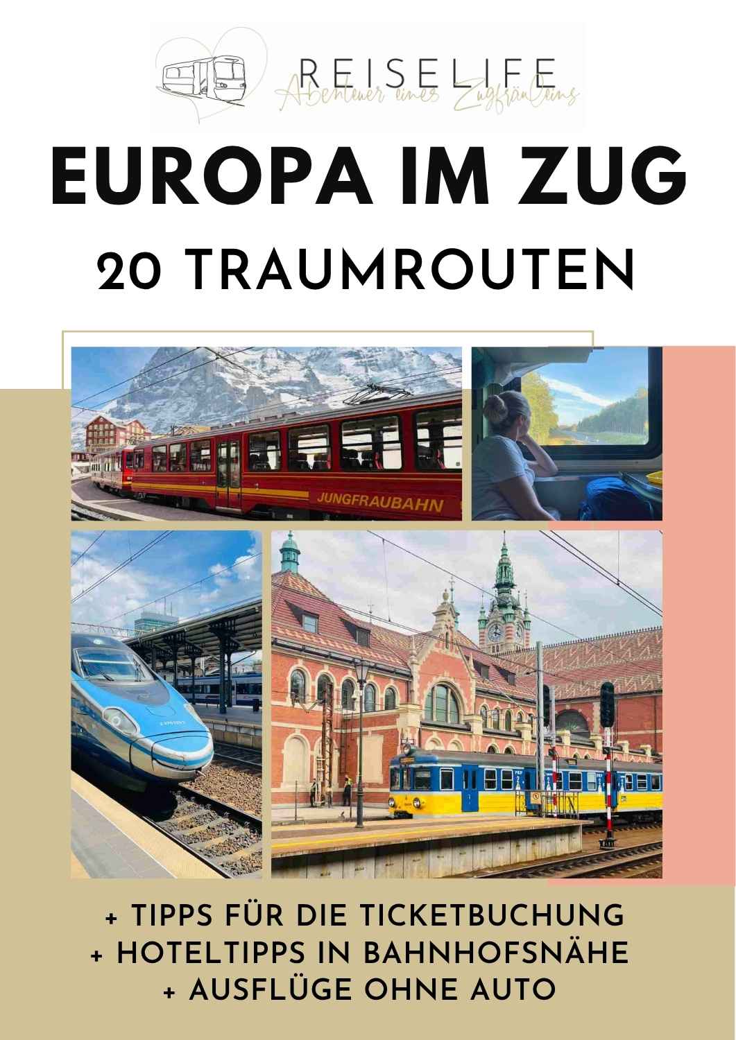 Ebook Europa Zugreisen (2) Reiselife - E-Book Top 5 Deutschland